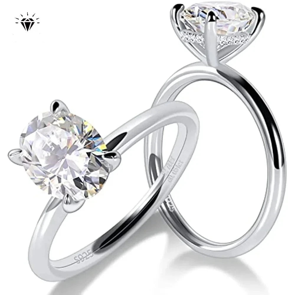 Beautiful Moissanite Ring size chart